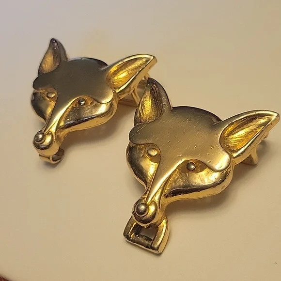 1978 Mimi Di N Fox Belt Buckle - Picture 3 of 8